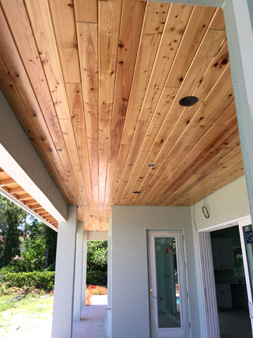 Brevard And Indian River County Wood Cypress And Pine Ceiling